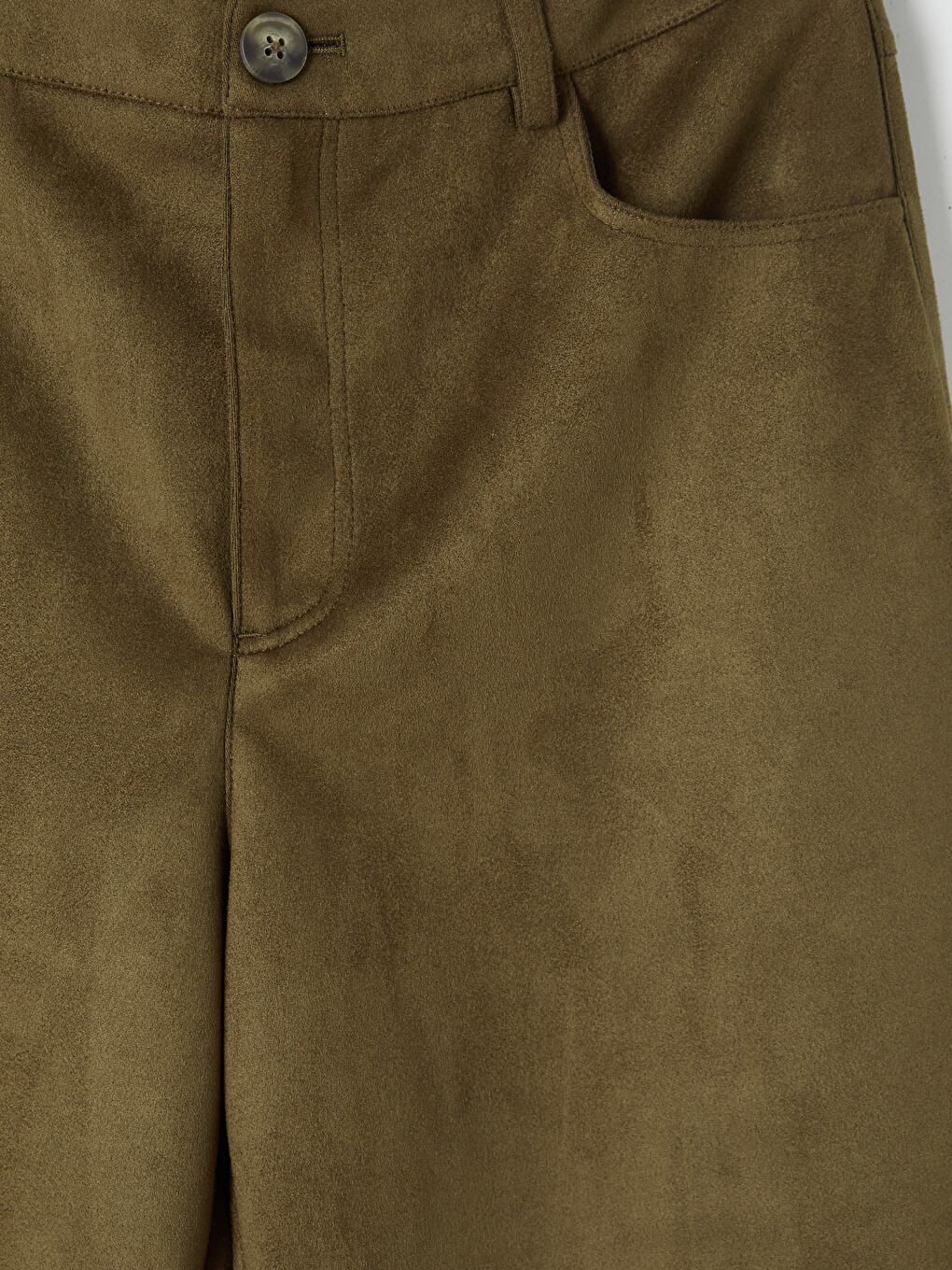 Regular Fit Wide Leg Women's Trousers-6