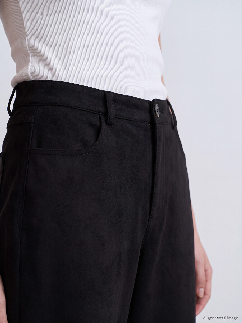 Woman Black Trousers-2