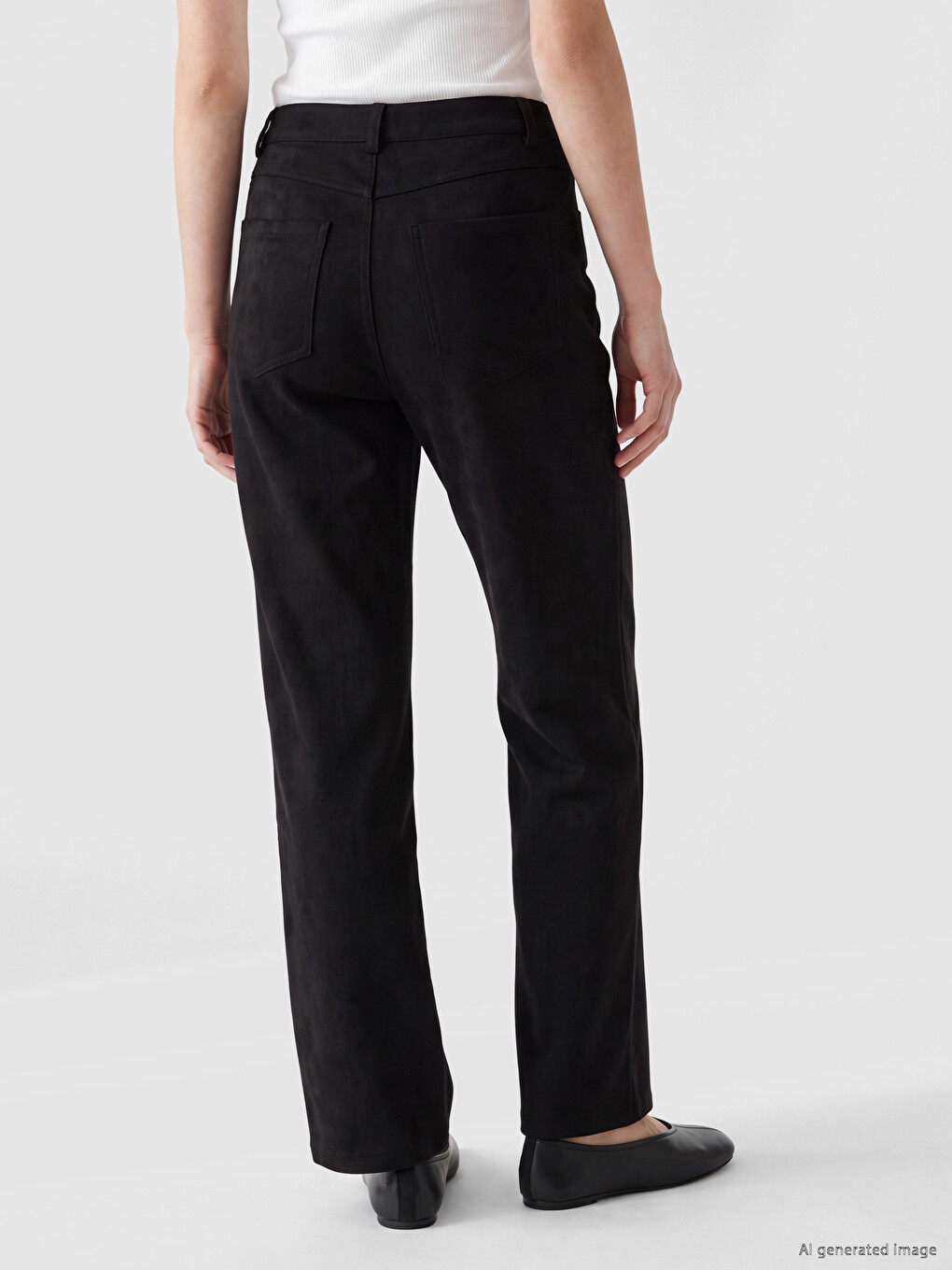 Woman Black Trousers-3