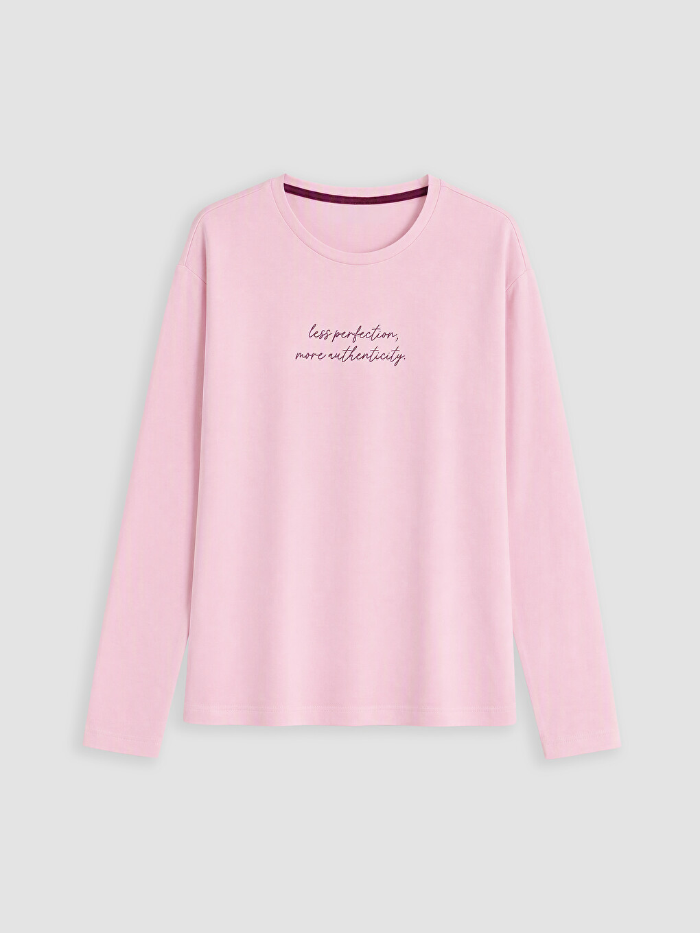 Kırmızı Bisiklet Yaka Kadın Pijama Takımı-1