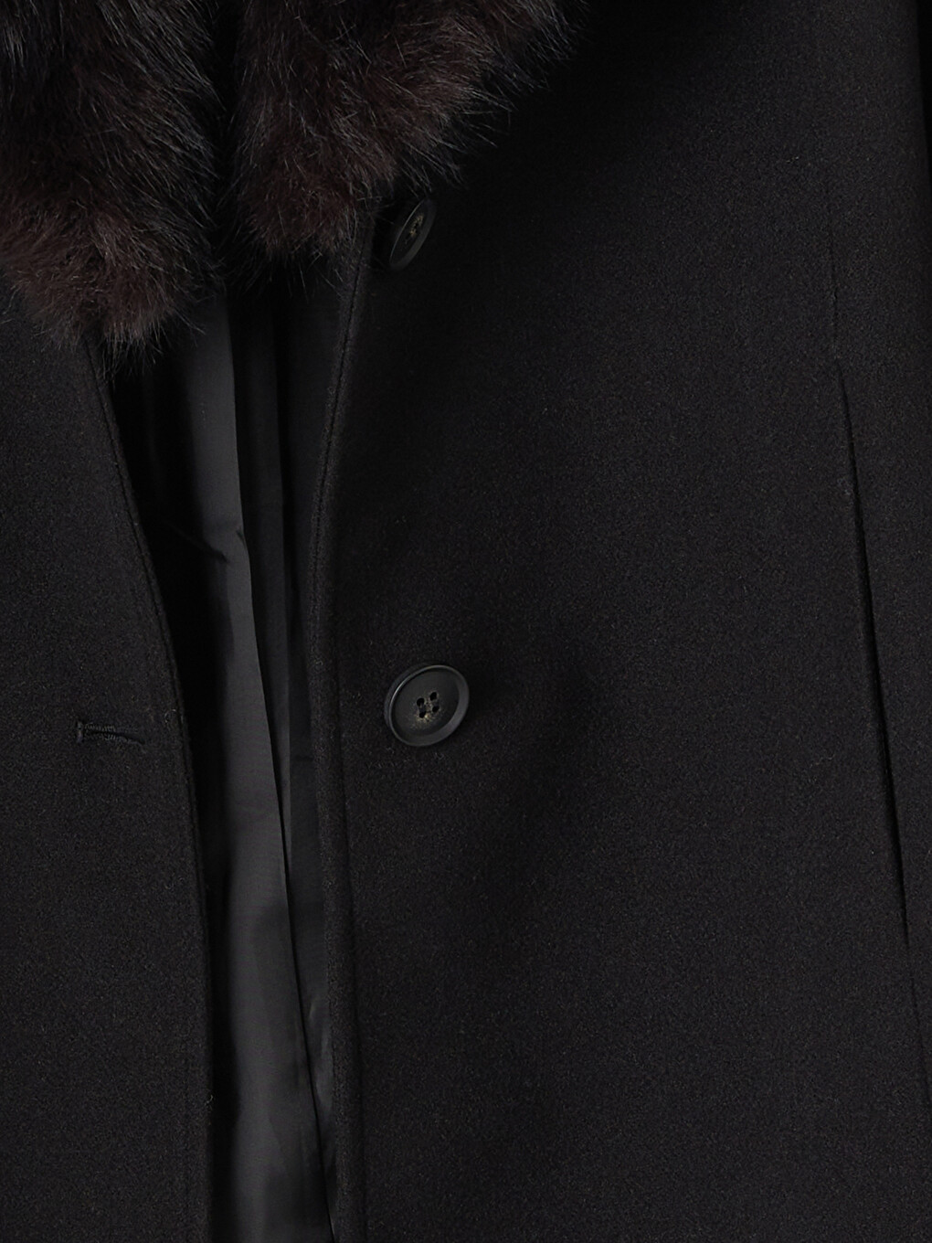 Fur Collar Women's Cachet Coatigan-6
