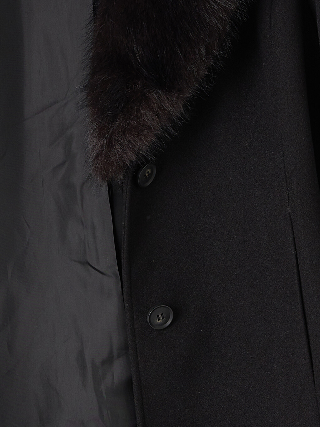 Fur Collar Women's Cachet Coatigan-7