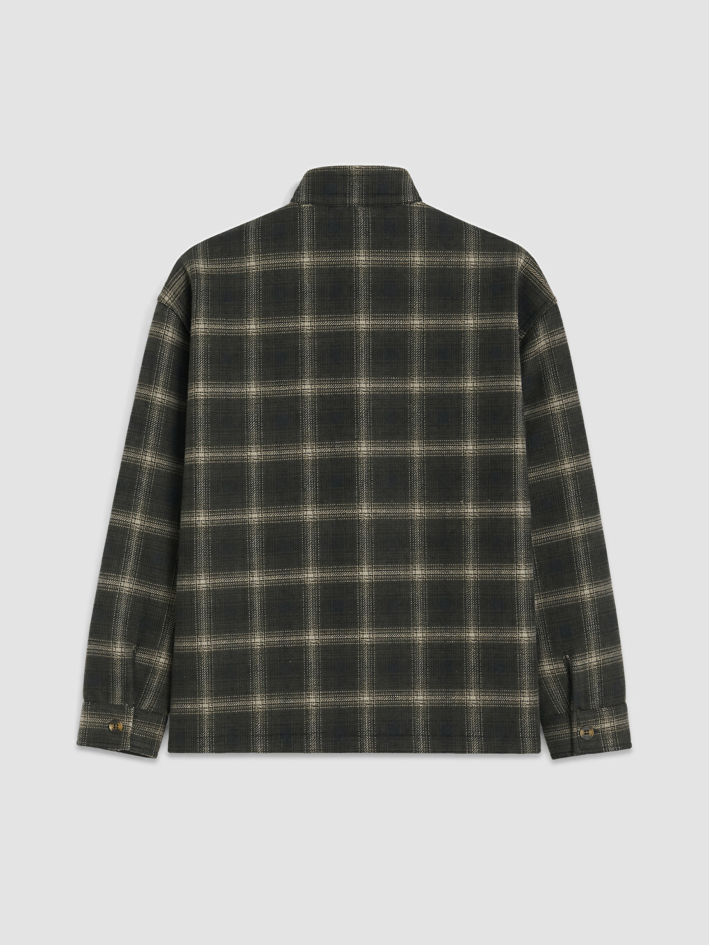 Relax Fit Plaid Men's Lumberjack Shirt Jacket-5