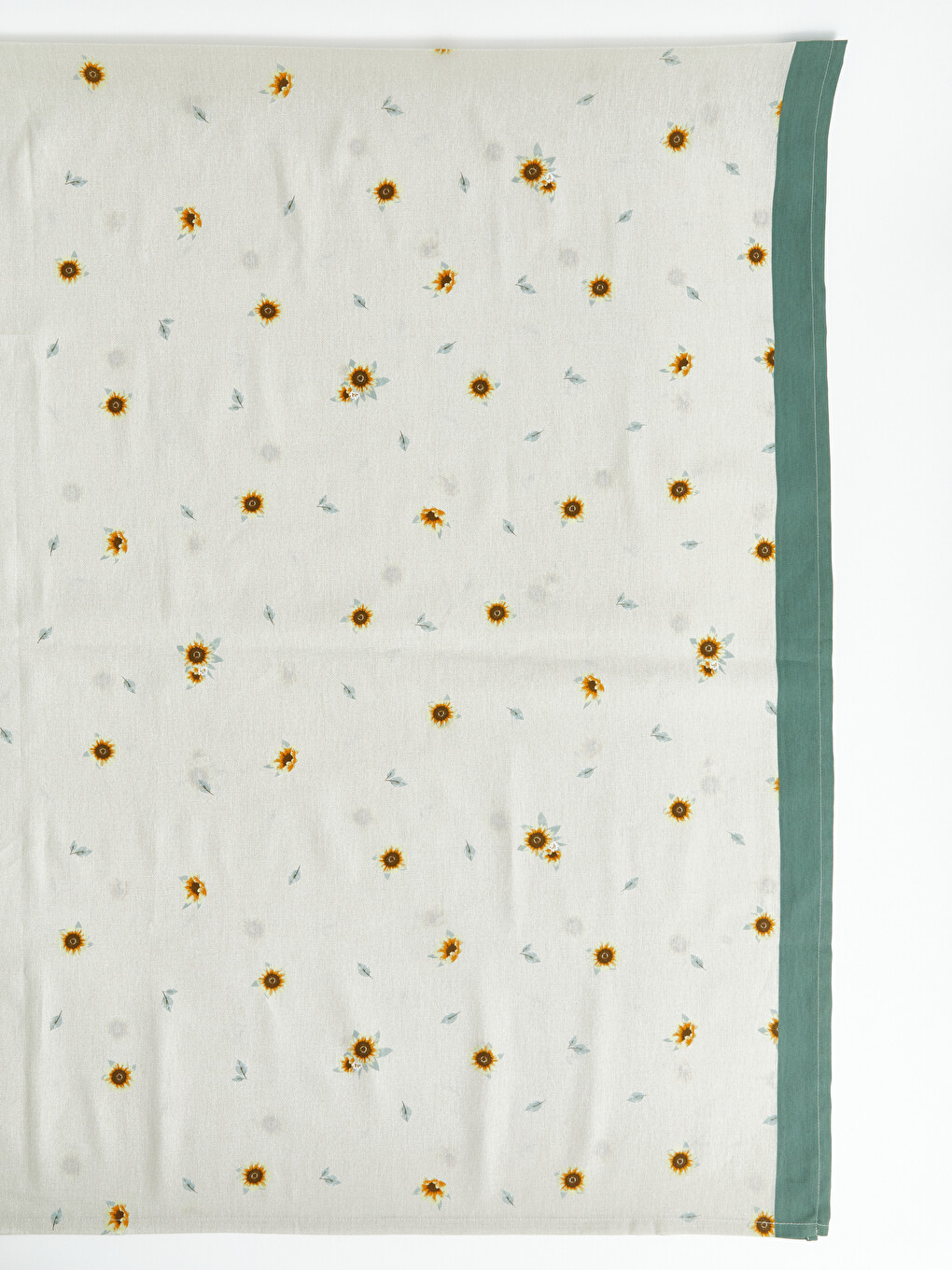Sunflower Patterned Tablecloth 150x220 Cm-2