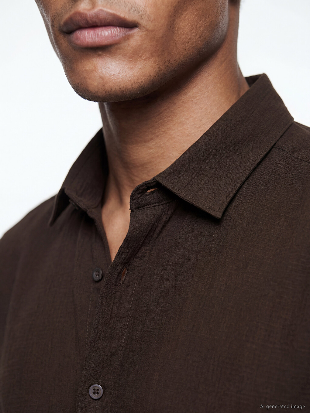 Regular Fit Krinkle Men's Shirt-2