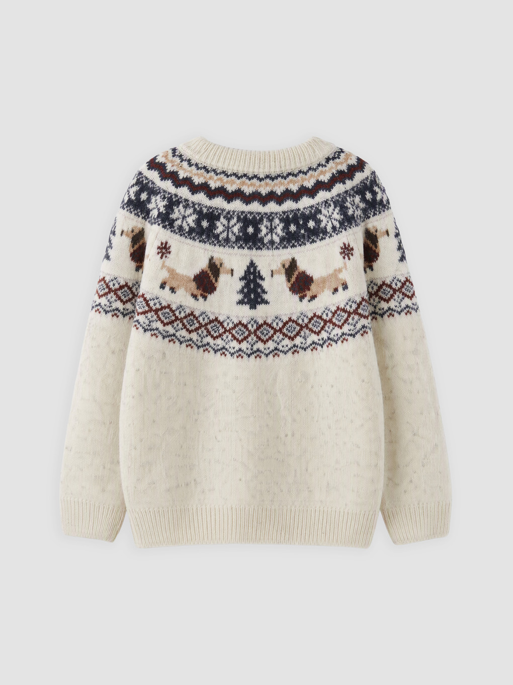 Boy Ecru Sweater-1
