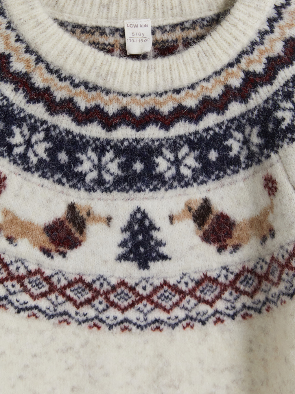 Boy Ecru Sweater-2