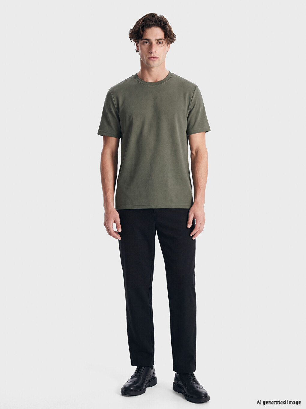 Футболка Regular Fit Dry Touch Из Плотной Ткани /03-1