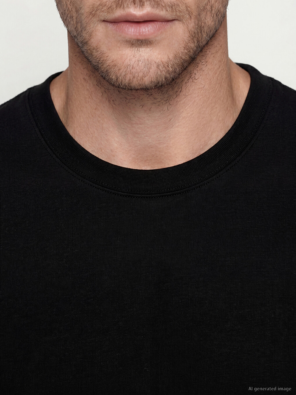 Crew Neck Men's T-shirt-2