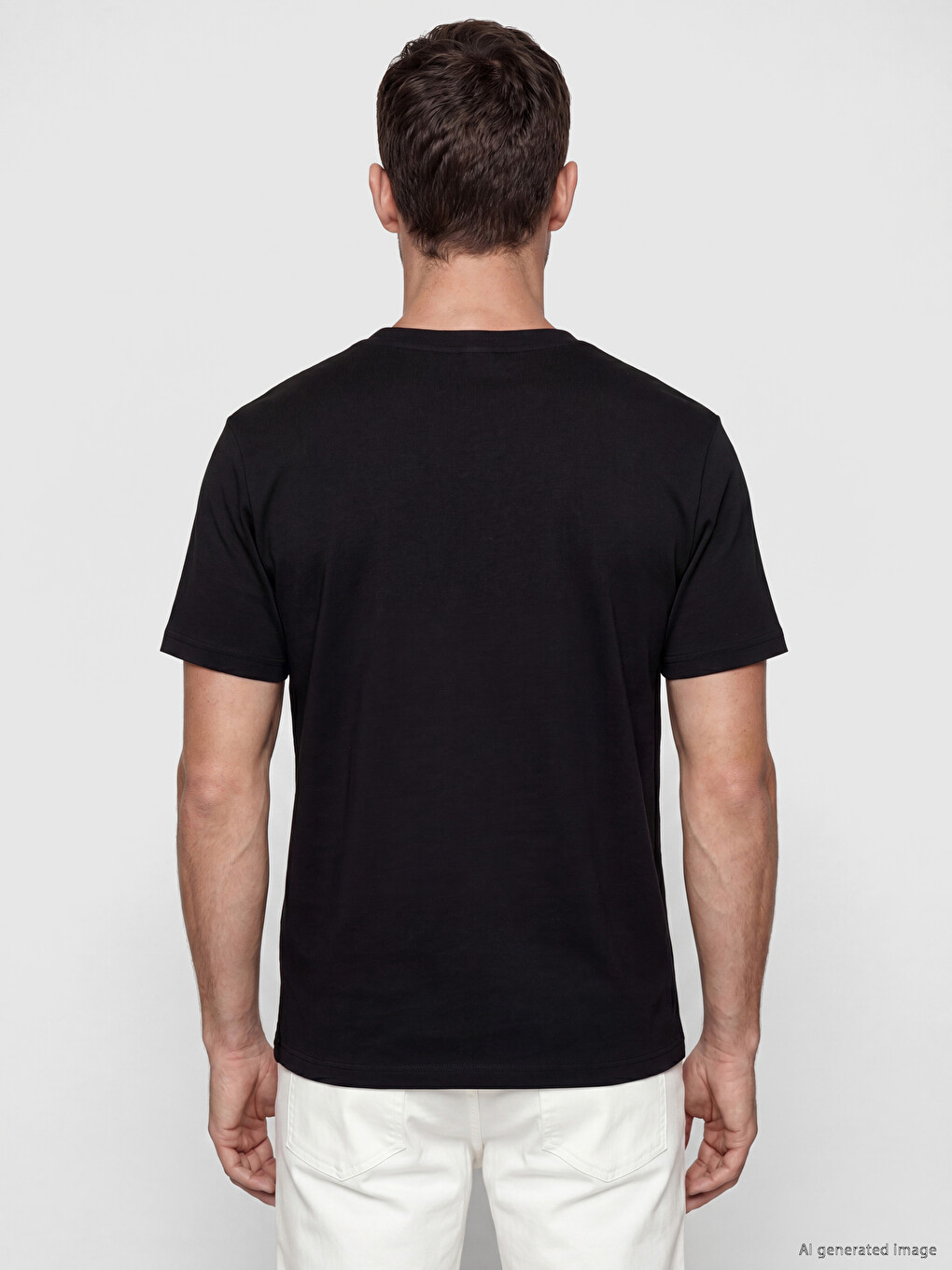 Crew Neck Men's T-shirt-3