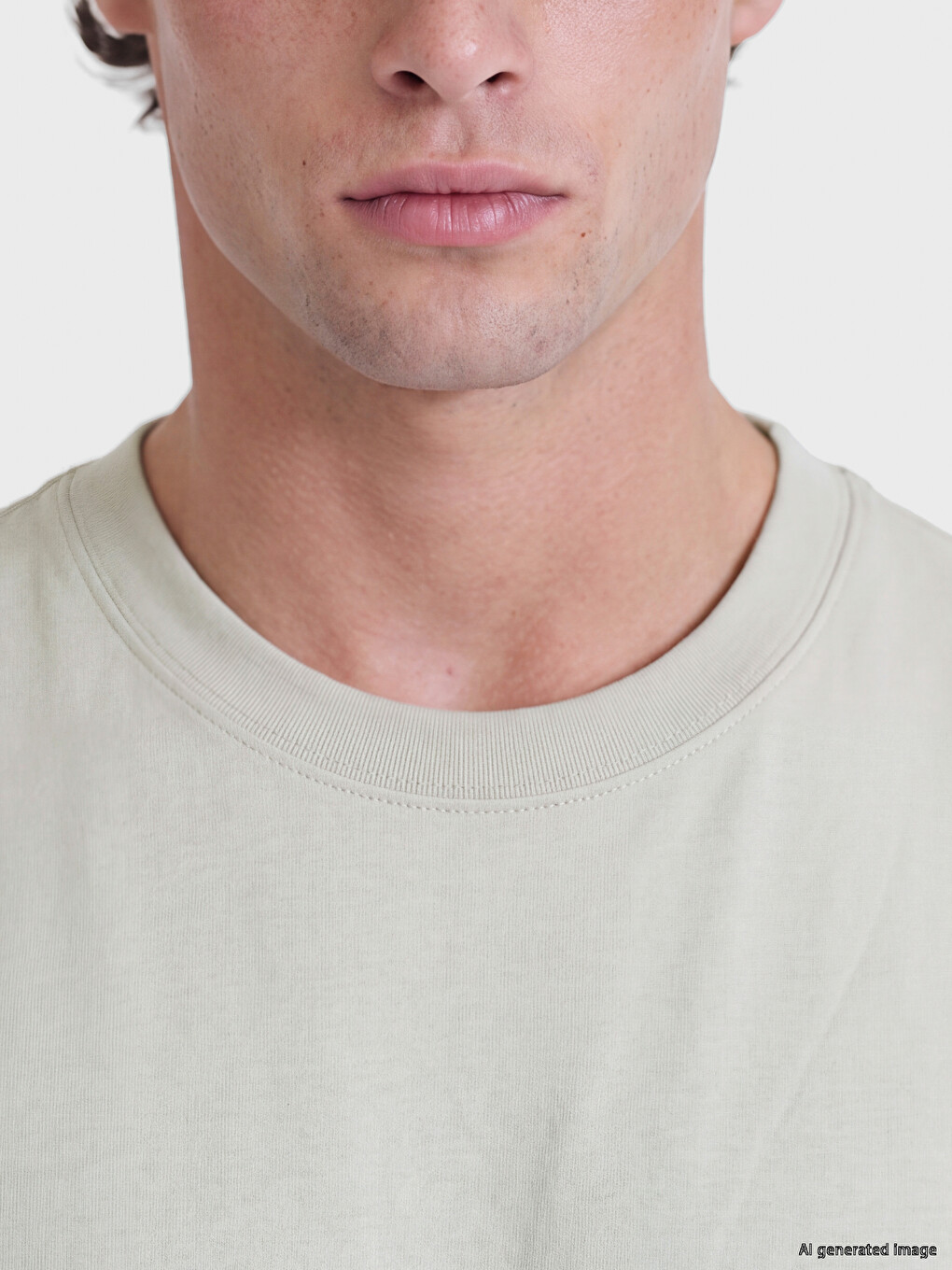 Regular Fit Dry Touch Thick Fabric T-shirt /03-3