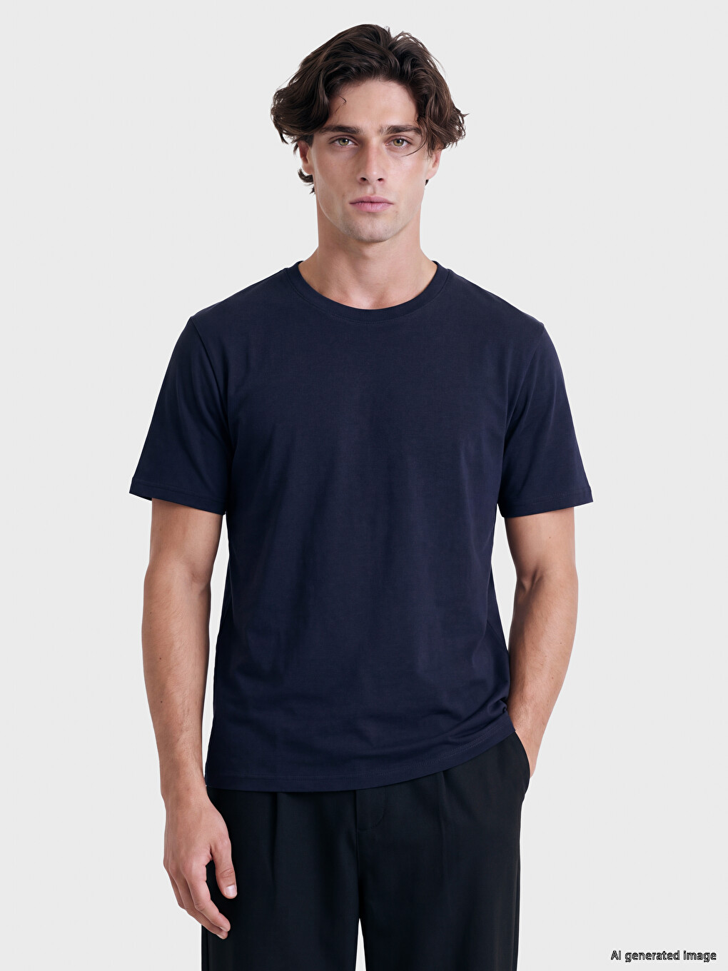 Regular Fit Dry Touch Kalın Kumaş Tişört /03-1