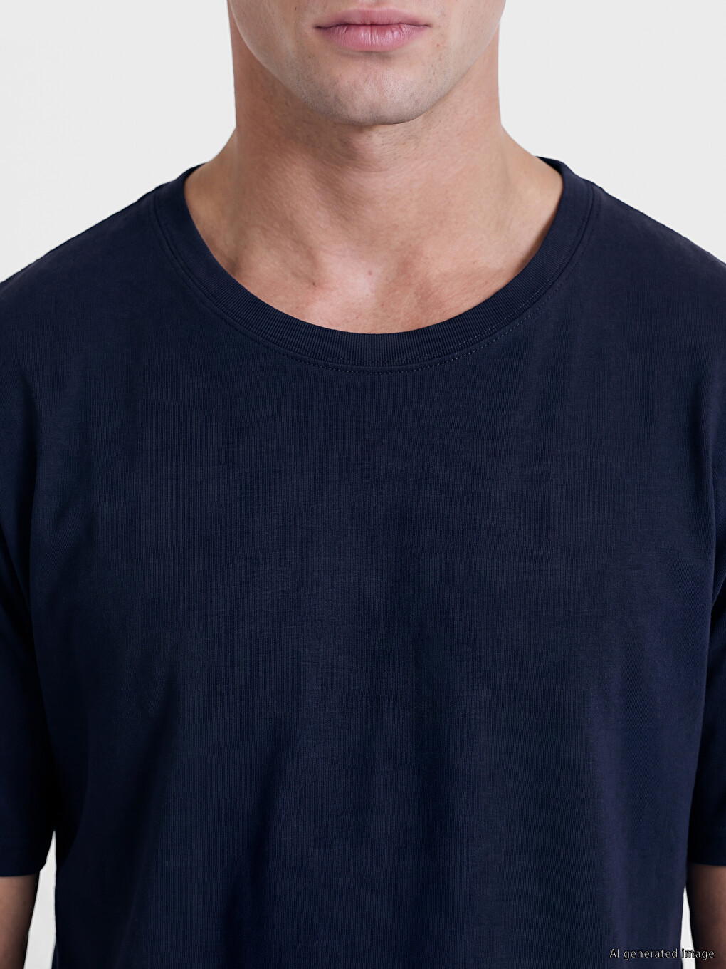 Regular Fit Dry Touch Kalın Kumaş Tişört /03-4