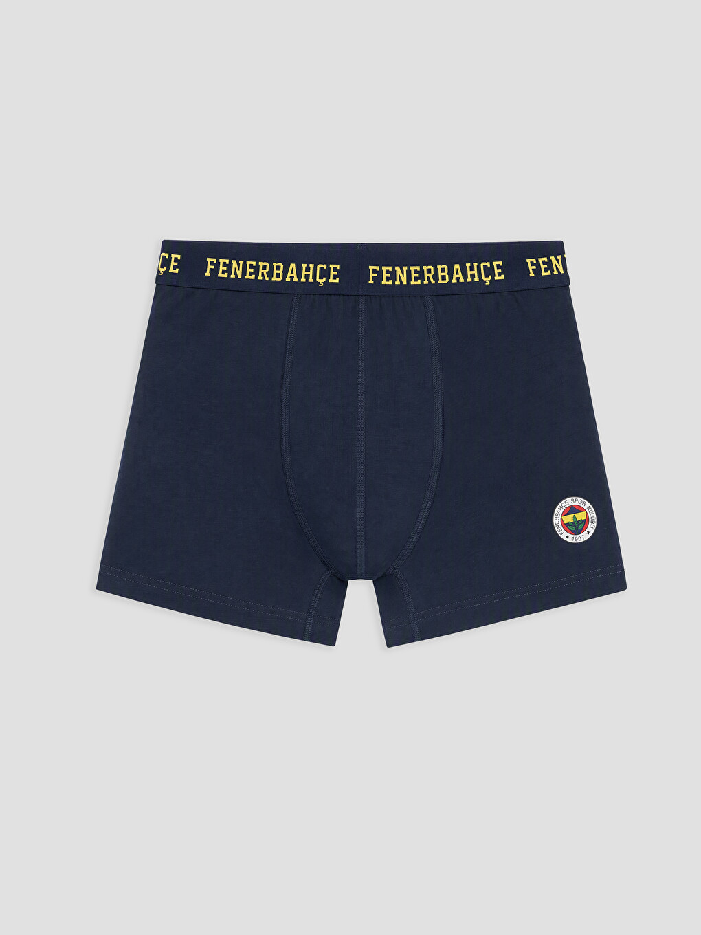 Lacivert Fenerbahçe Baskılı Erkek Boxer 2'li Paket-1