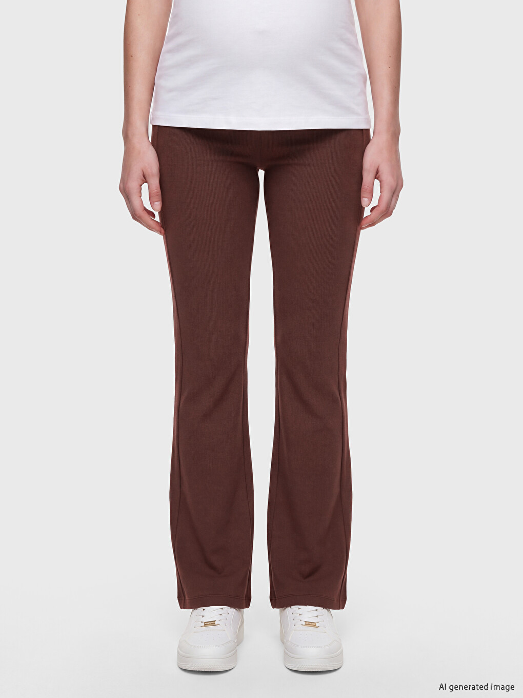 High Waist Flare Women's Leggings-1