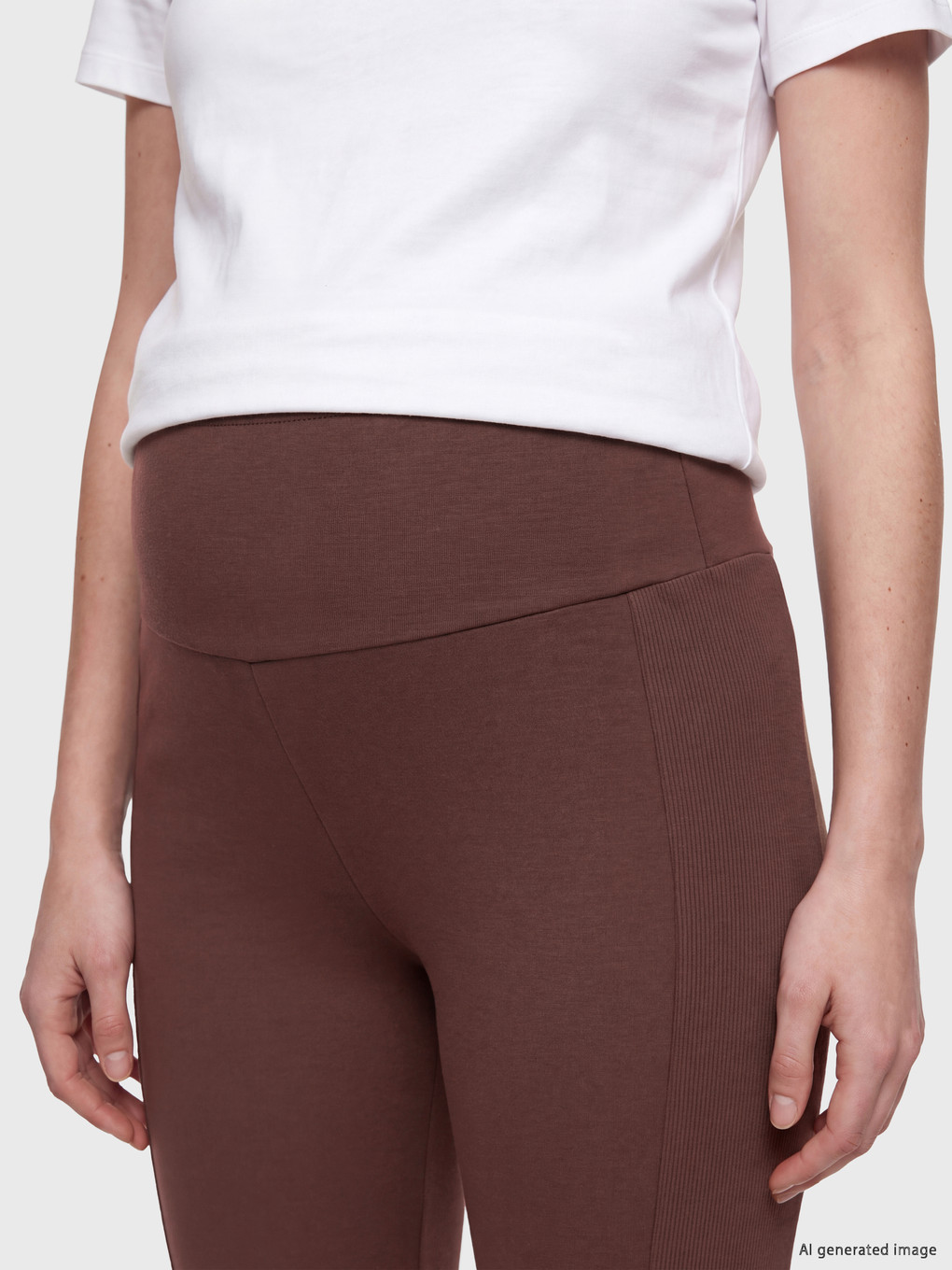 High Waist Flare Women's Leggings-2