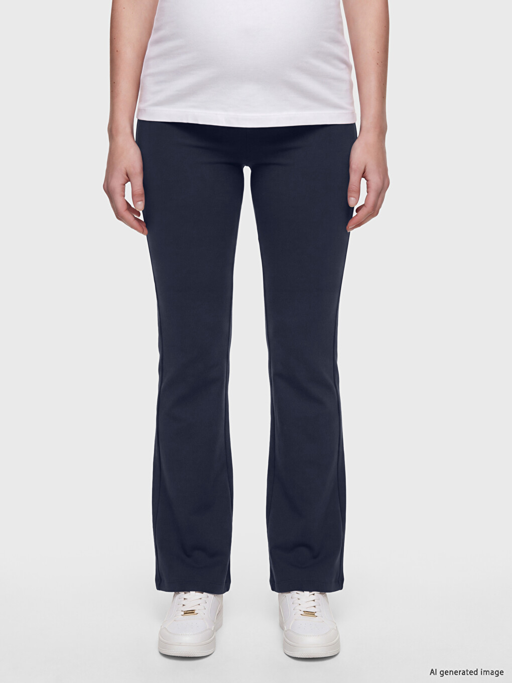 High Waist Flare Women's Leggings-1