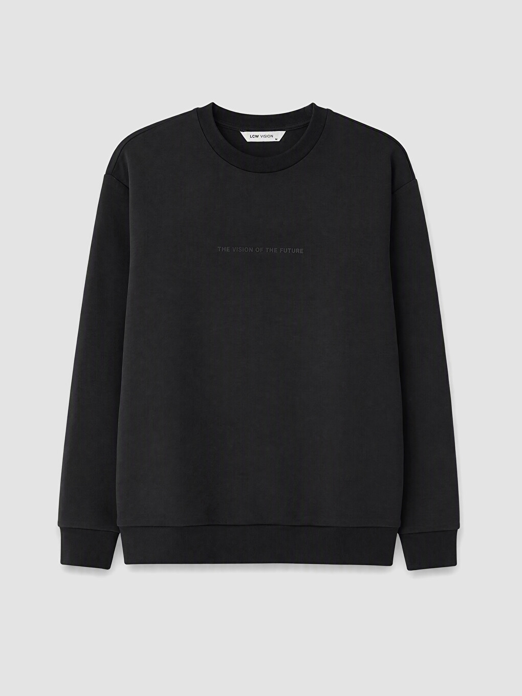 Crew Neck Printed Men's Sweatshirt