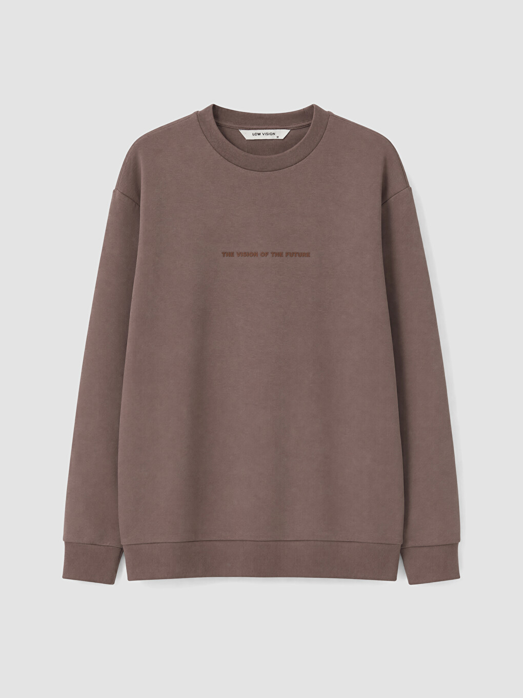 Crew Neck Printed Men's Sweatshirt