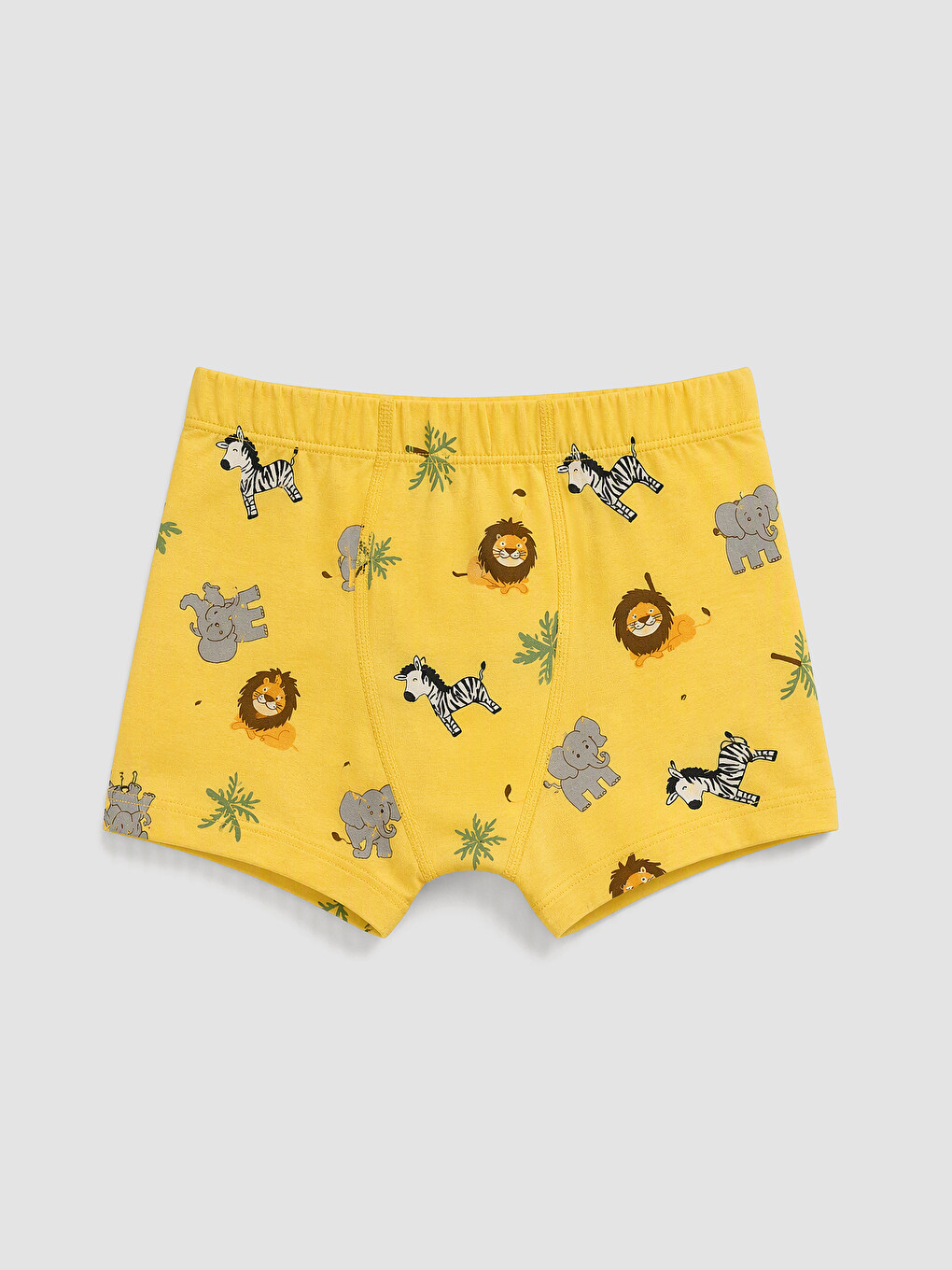 Boy Yellow Boxer Briefs-4