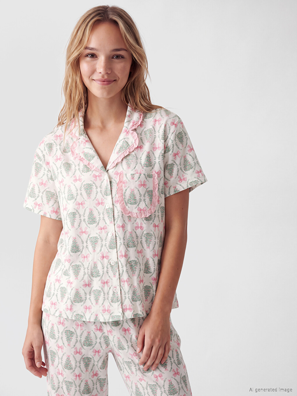 New Year Themed Women's Pyjamas Set