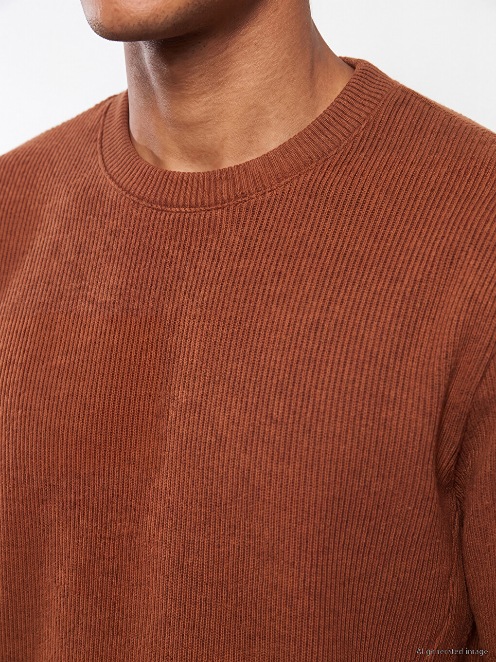 Crew Neck Men's Sweatshirt-2