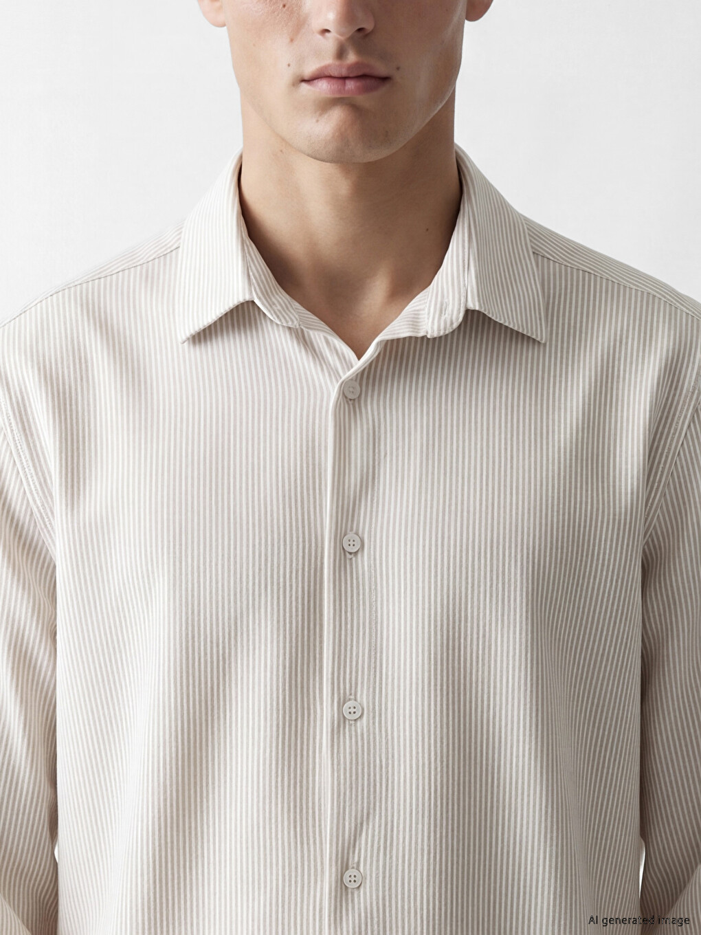 Regular Fit Striped Men's Shirt-2