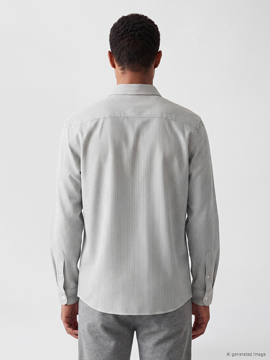 Regular Fit Striped Men's Shirt-2