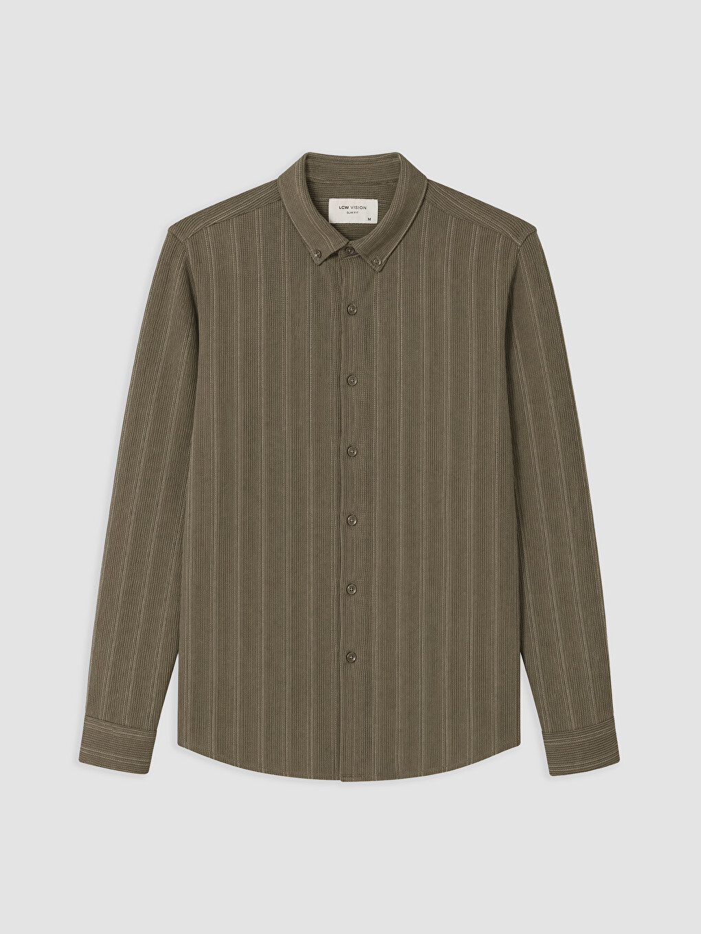 Slim Fit Striped Jersey Men's Shirt