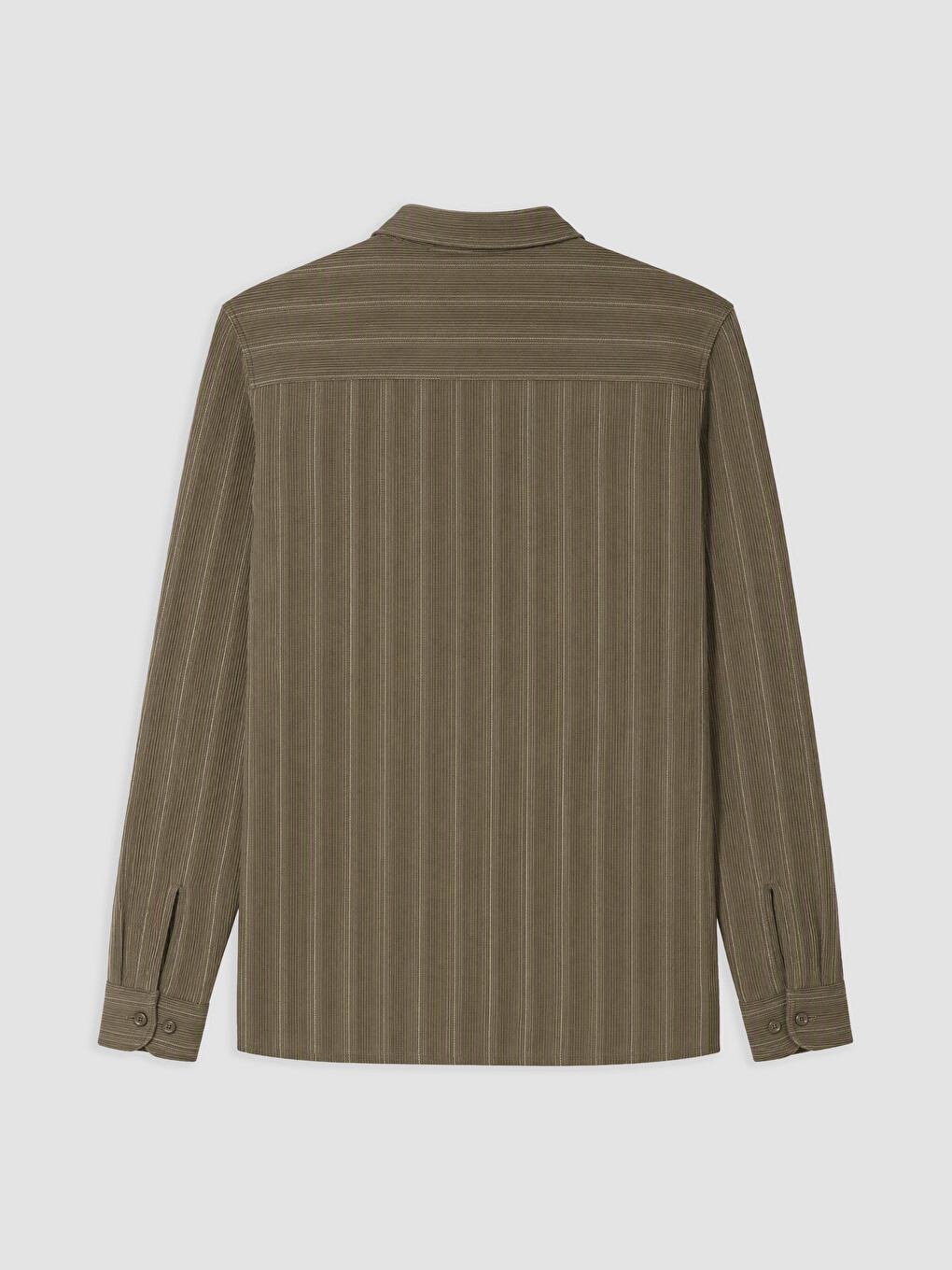 Slim Fit Striped Jersey Men's Shirt-1