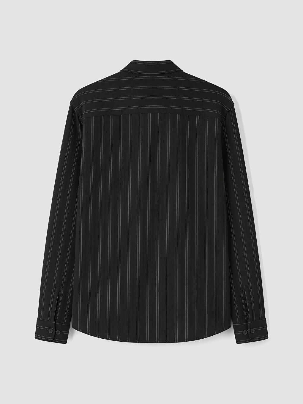 Slim Fit Striped Men's Shirt-2