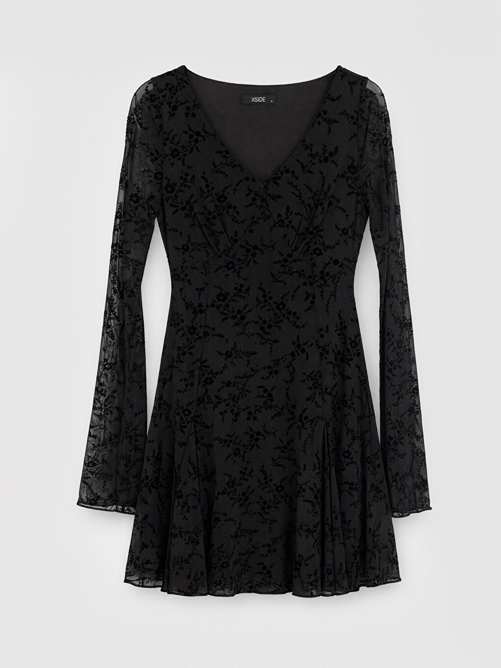 A Form Mini Evening Dress-4