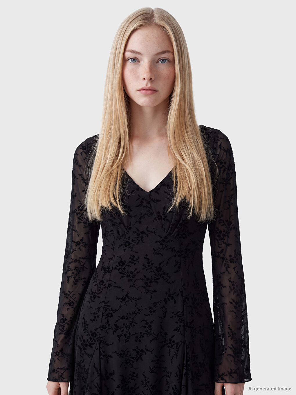 A Form Mini Evening Dress-1