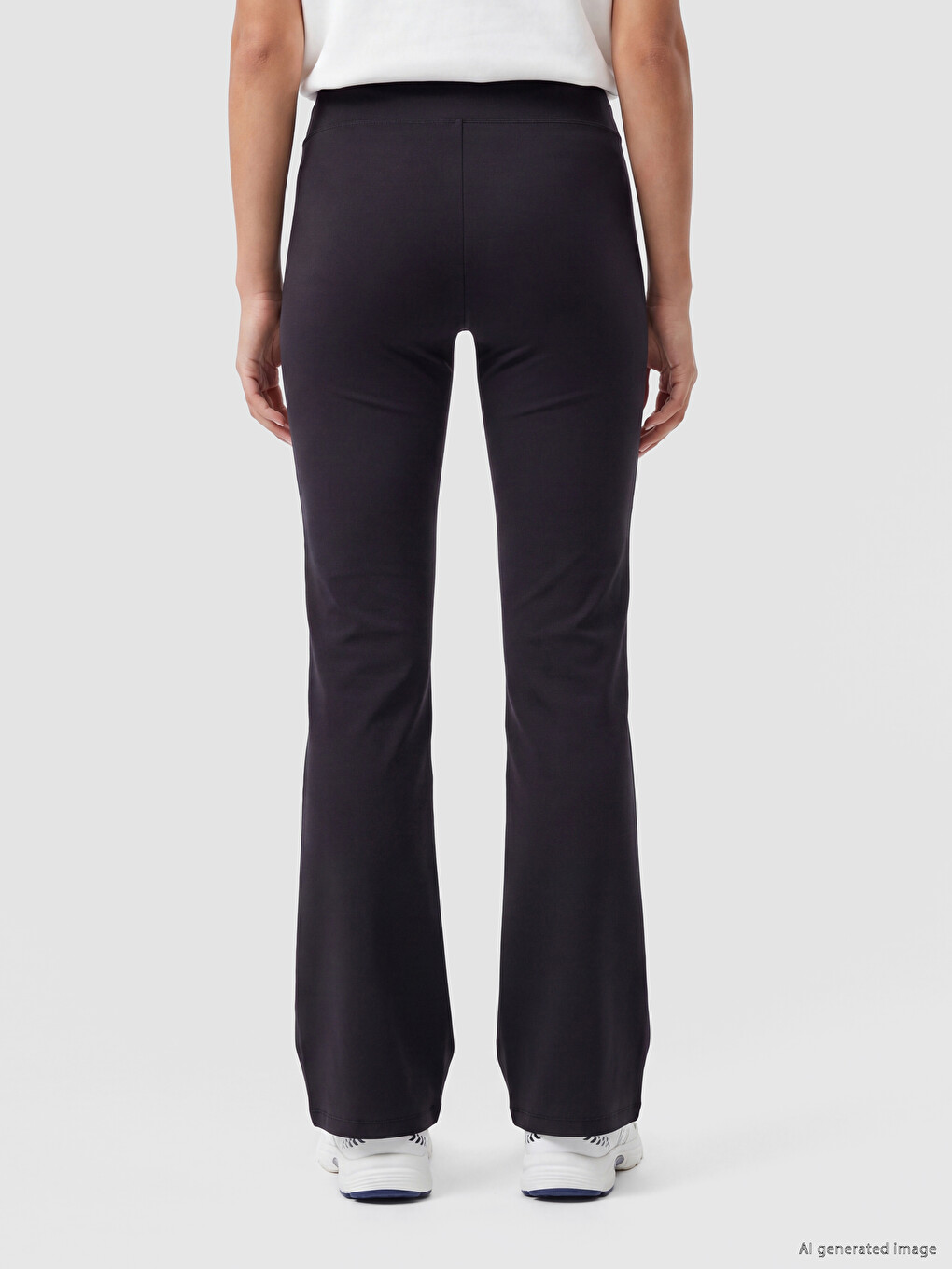 Pocketed Flare Women's Leggings Pants-3