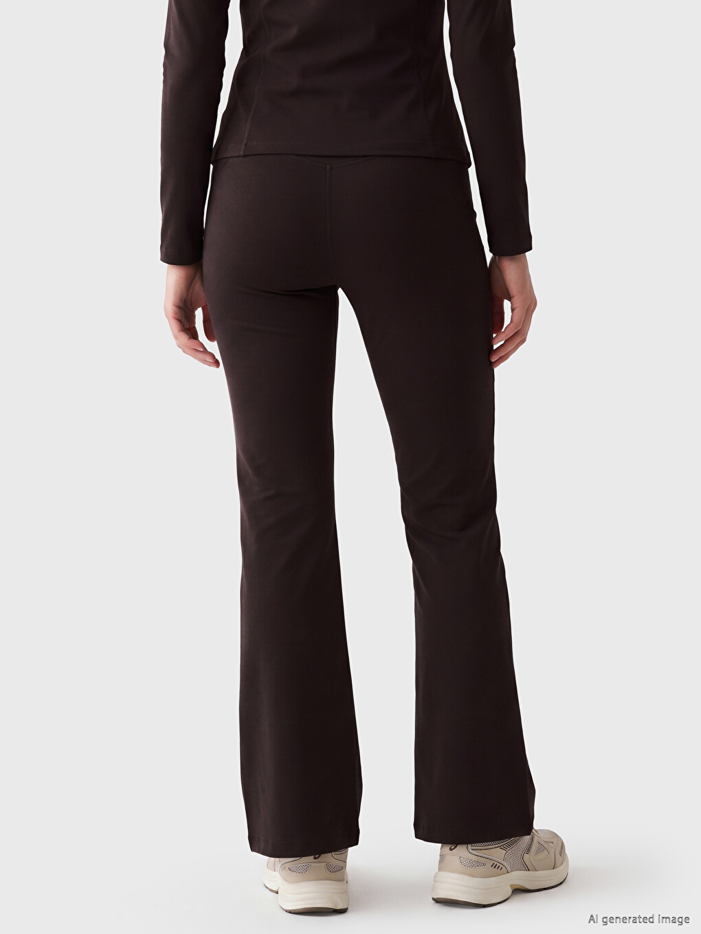 Pocketed Flare Women's Leggings Pants-2