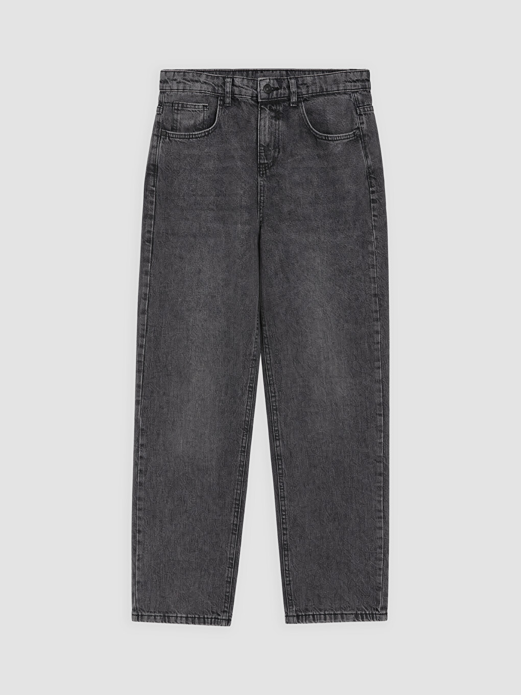 Antrasit 710 Loose Fit Erkek Jean Pantolon-4
