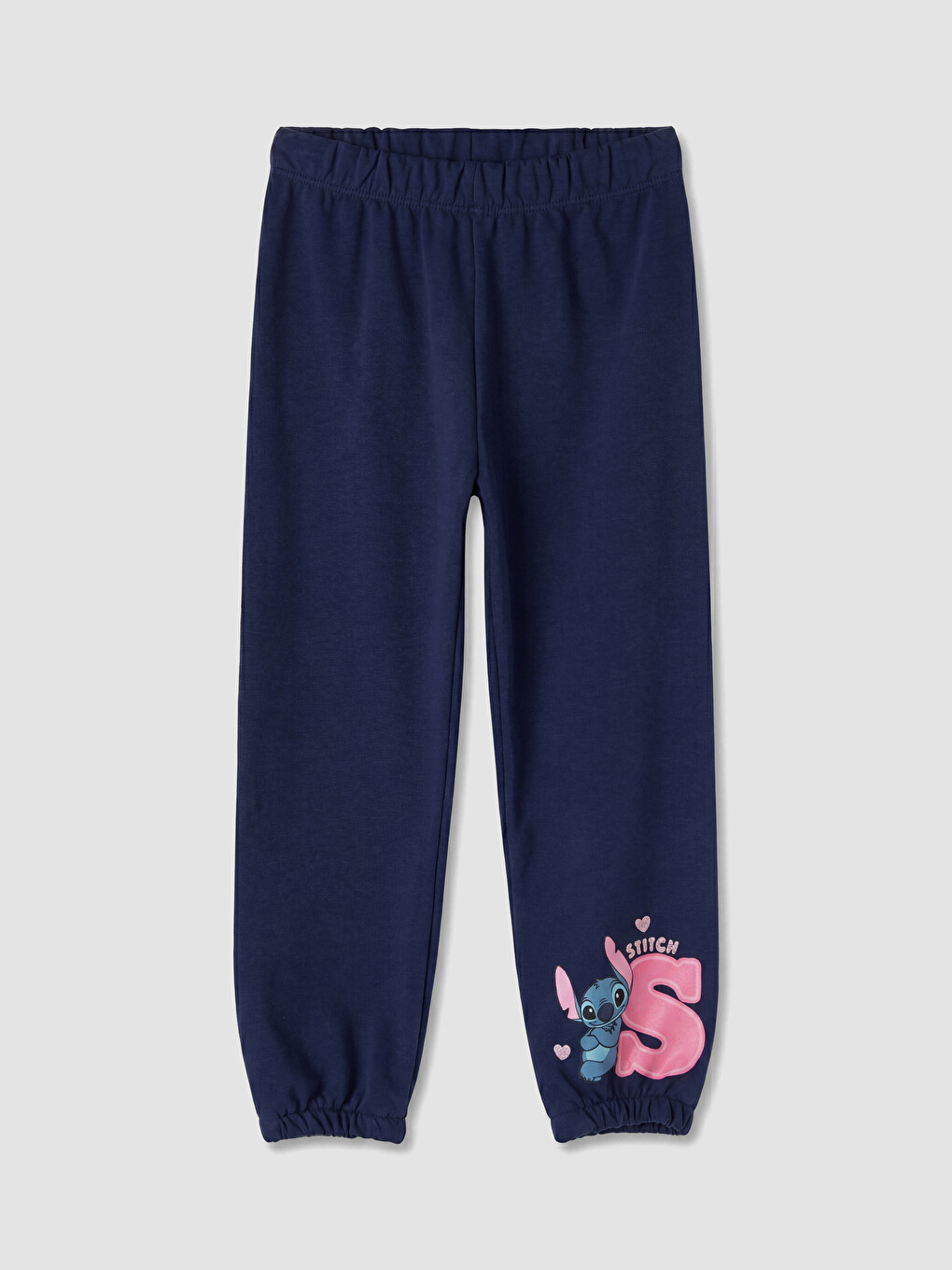 Stitch And Angel Printed Girls' Set-4
