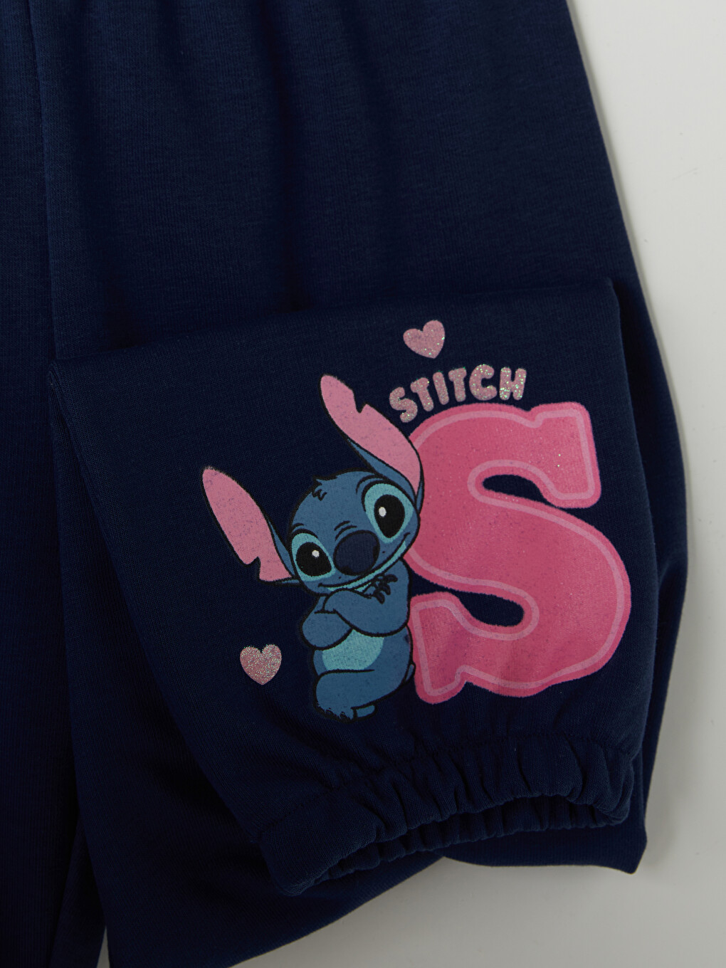 Stitch And Angel Printed Girls' Set-6