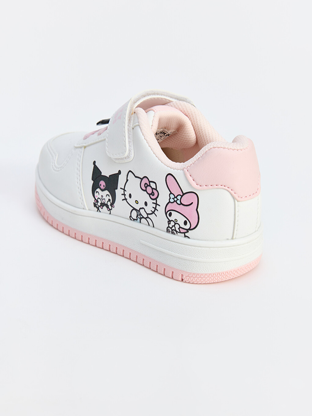 Beyaz Kuromi ve Hello Kitty Baskılı Kız Çocuk Spor Ayakkabı-2