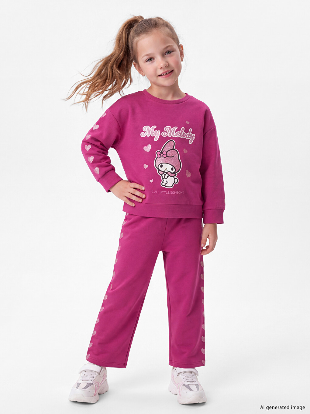 My Melody Printed Girls' Set-1