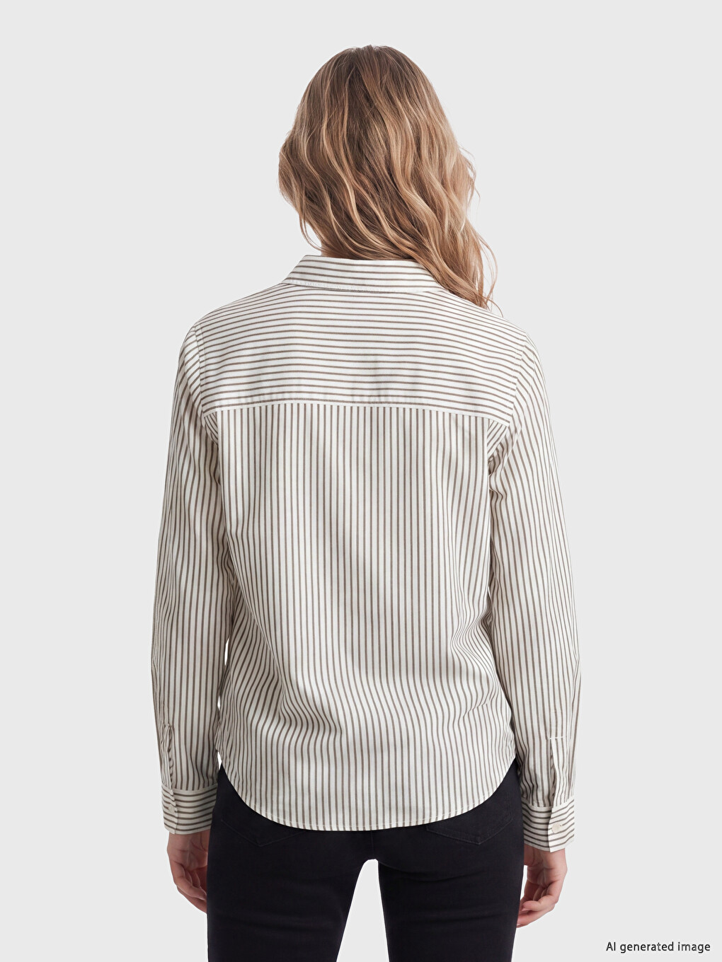 Striped Women's Shirt-3