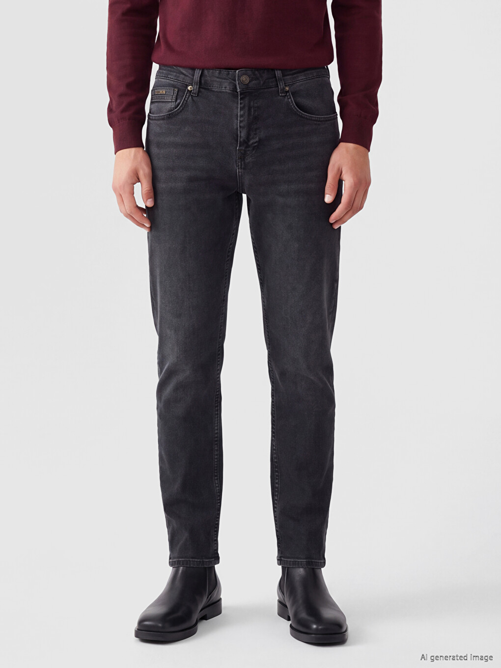 Yeşil 779 Regular Fit Erkek Jean Pantolon-1
