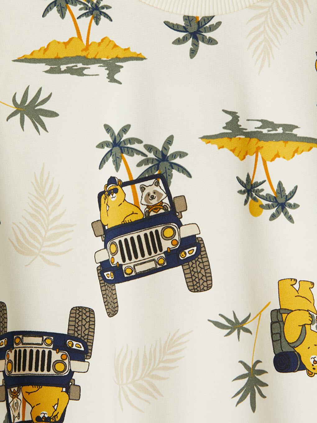 Patterned Boys' Tracksuit Set-2