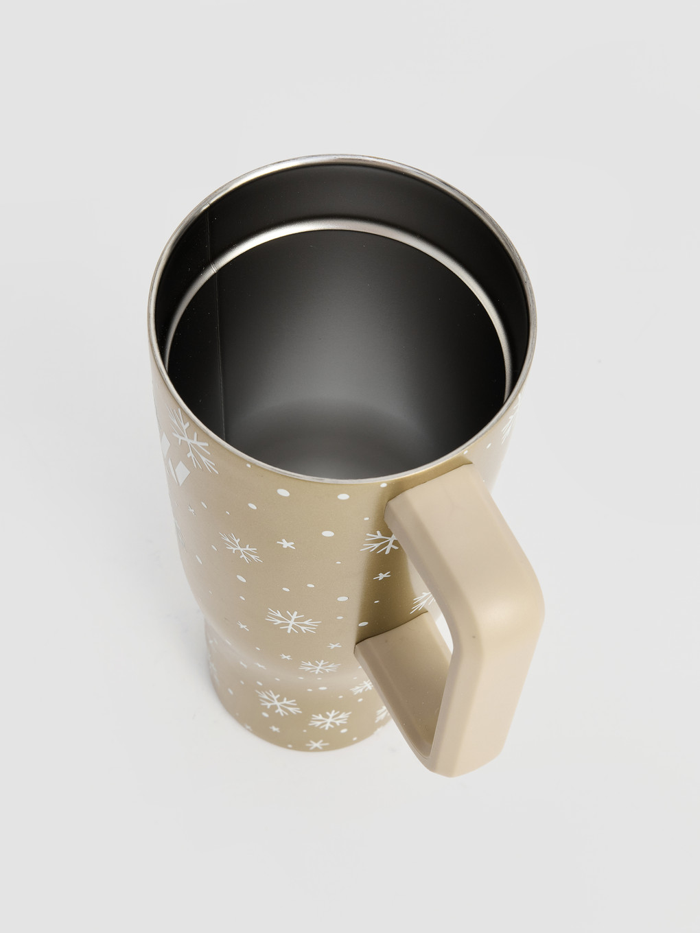 Қар Ұшқыны Принтті Тұтқалы Термос Су Бөтелкесі 1200 Ml-4
