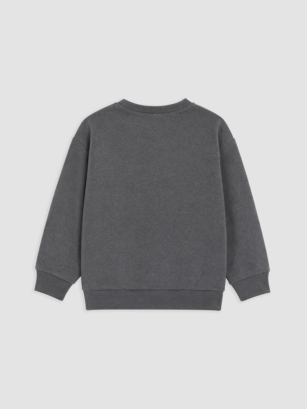 Kırmızı Kalp Nakışlı Kız Çocuk Sweatshirt 2'li-2