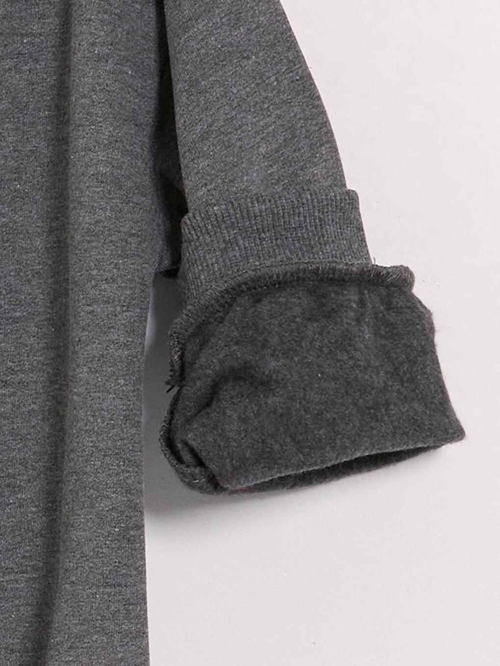 Kırmızı Kalp Nakışlı Kız Çocuk Sweatshirt 2'li-6