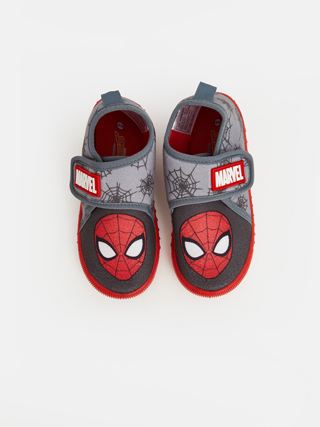 Детски Топли Папучи За Момчиња Со Печатен Spider-man Дезен-2