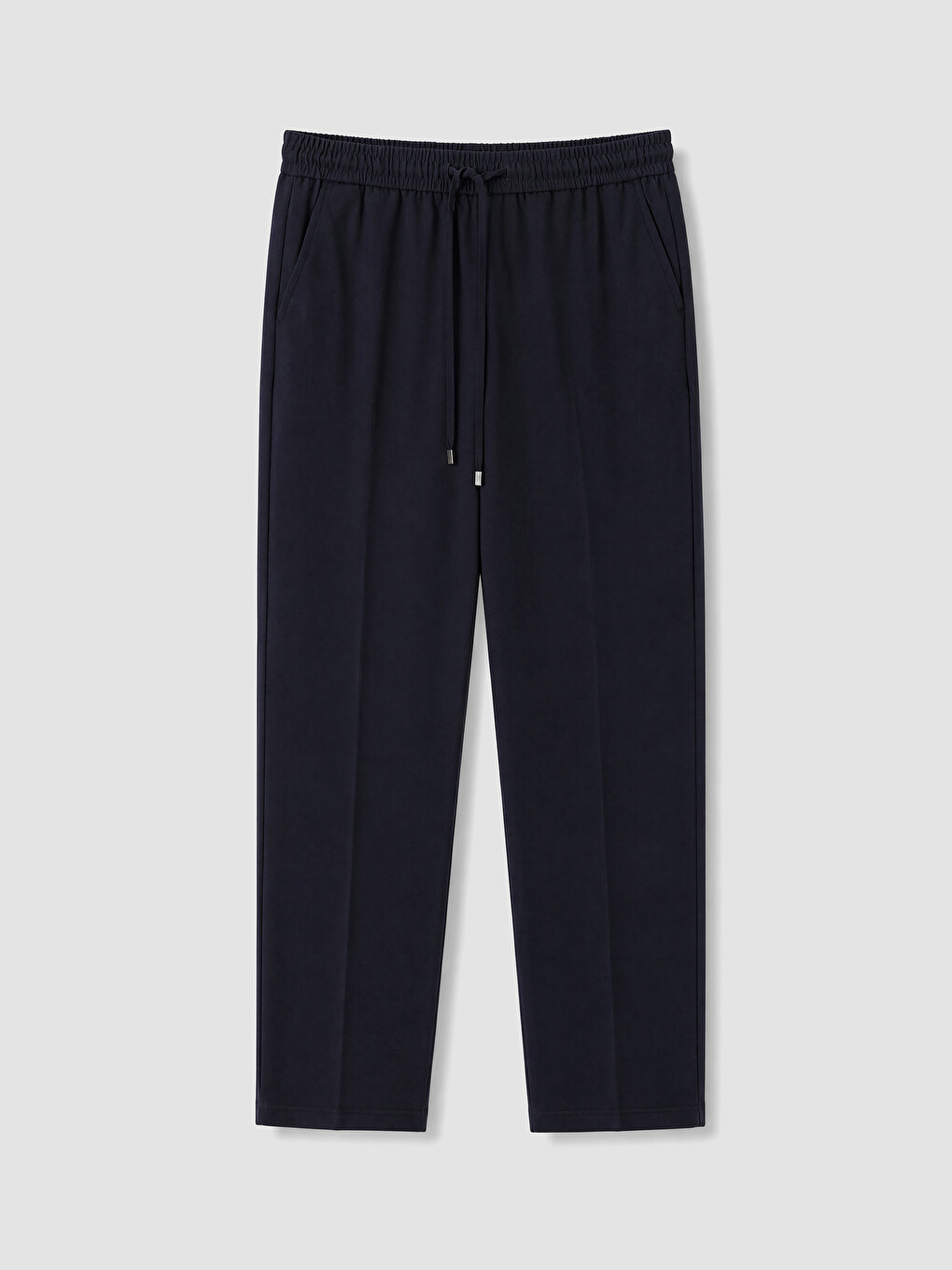 Elastic Waist Standard Fit Women's Trousers-4