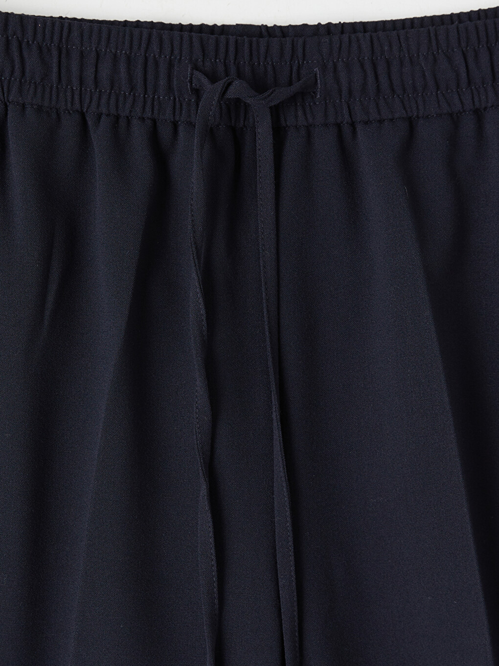 Elastic Waist Standard Fit Women's Trousers-5