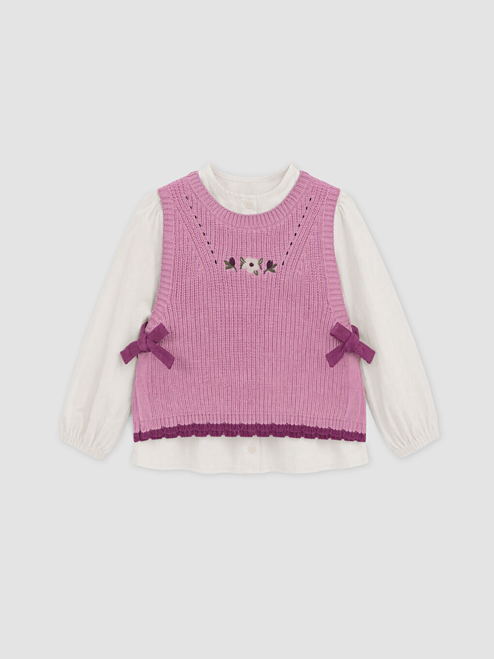 Girl Ecru Shirt